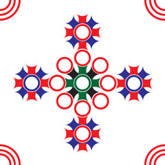 gear wheels vector illustration