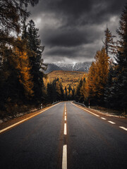 Naklejka premium Slovakia, High Tatras, Vysoké Tatry, hills, landscape, lake