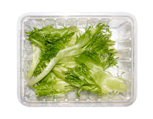 Fresh lettuce leaves.Green leafy salad.Lettuce is a plant.Lettuce leaf background.