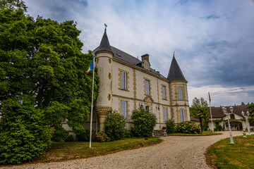 Fototapeta premium Le Château de Betan à Beylongue en France