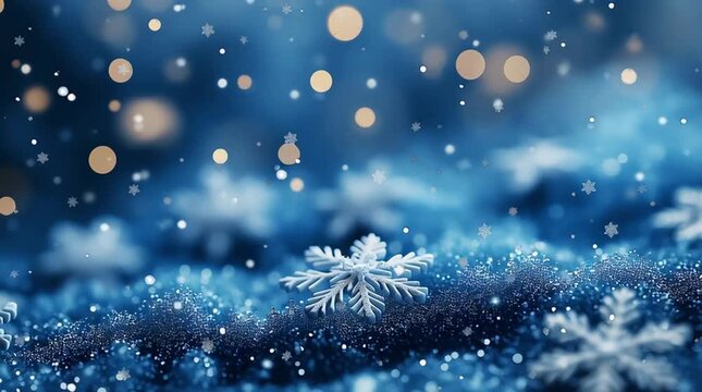christmas snowflake background