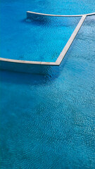 Blue Pool Water with Ripples