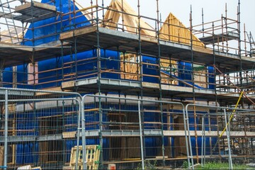  a construction site of new homes