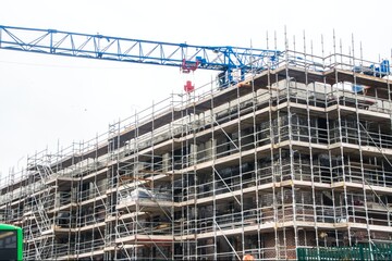  a construction site of new homes