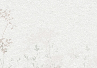 Delicate watercolor botanical digital paper floral background in soft basic nude beige tones