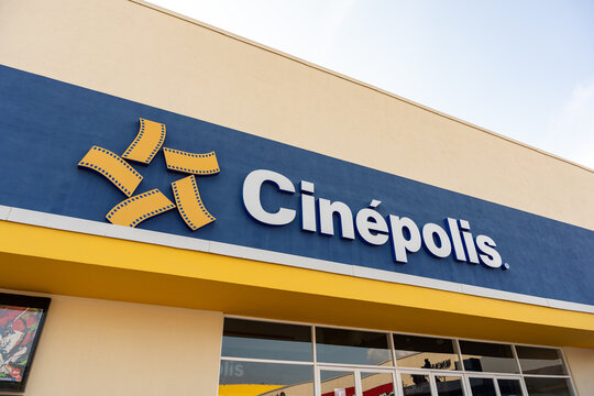 Facade of the Cinepolis cinema building in guadalajara, jalisco, Mexico, Oct. 22, 2025.
