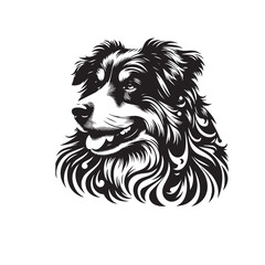 Dog Face Silhouette Vector

Black and White Dog Head Outline

Minimal Dog Face Silhouette