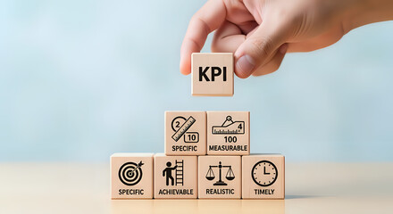 Strategize success by building blocks for achievable, realistic, specific, measurable, and timely KPIs