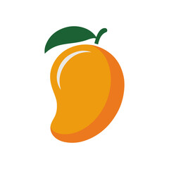 mango fruit vector illustration isolated tropical