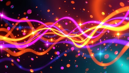 streaks of luminous, saturated colors crimson, violet, emerald, and gold dance and ripple in a hyper realistic style, creating a mesmerizing tapestry of motion and energy