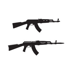 56 Assault Rifle Silhouette Vector

Black and White 56 AR Outline Illustration

Minimal 56 Assault Rifle Silhouette Set