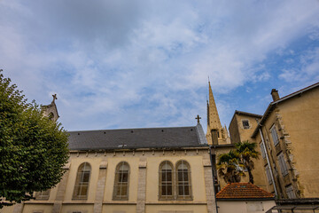 Dans les rues de Bayonne en France