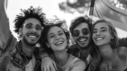 Friends Sharing Laughter