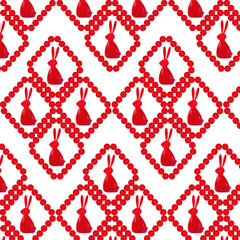 Christmas Bunny pattern