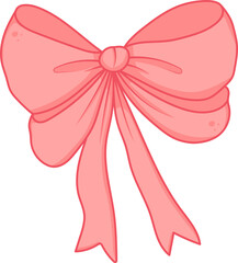 Ribbon Bow with Tails