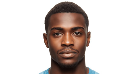 Professional Headshot of Confident Young Man on Transparent Background