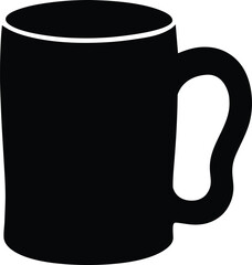 black coffee mug