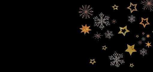 Elegant Christmas or winter design. Perfect for cards, websites, and social media.