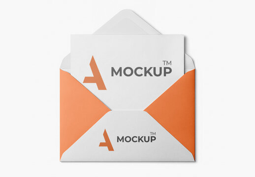 Envelope Open Mockup