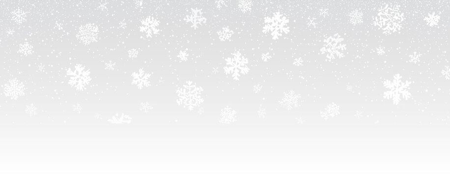 chrismas heavy snowfall, snowflakes in different shapes and forms. Many white cold snowflake elements on transparent background. White snowflakes flying in the air. Snow flakes, snow background 