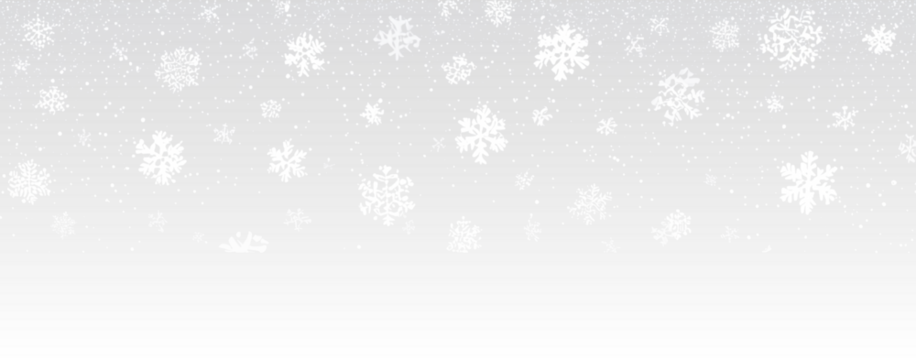 chrismas heavy snowfall, snowflakes in different shapes and forms. Many white cold snowflake elements on transparent background. White snowflakes flying in the air. Snow flakes, snow background  - Powered by Adobe