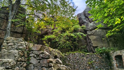 Ruiny starego zamku. © WalDec