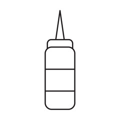 Ketchup icon vector set. Mustard illustration sign collection. Mayonnaise symbol. fast food logo.