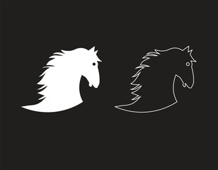 hours  head vector illustration