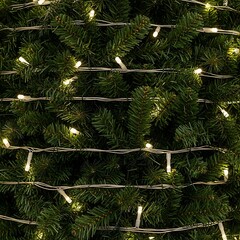 Cozy Christmas Magic: Capture the Holiday Spirit and Festive Glow of a Lit Christmas Tree - Perfect for Festive Marketing and Seasonal Designs