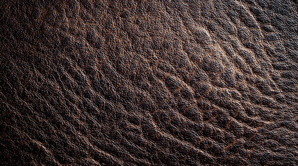 Dark brown leather texture
