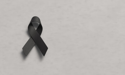 Heart love ribbon bow copy space white isolate background wallpaper copy space memorial death...