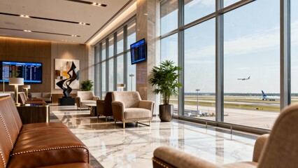 Verses of luxury unfold in the serene retreat of an elite lounge