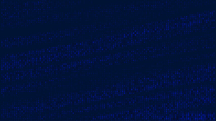 Technology background. Big data concept. Binary computer code. Vector illustration.