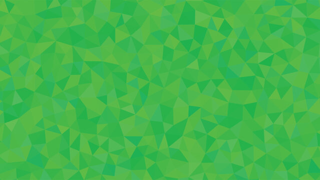 A vibrant green mosaic pattern fills the entire frame with no discernible objects or subjects.