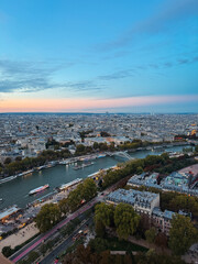 aerial view of france
