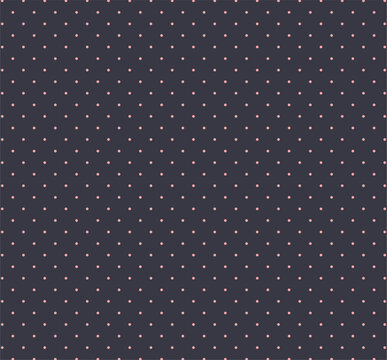 Seamless Polka Dot Vector Pattern Background