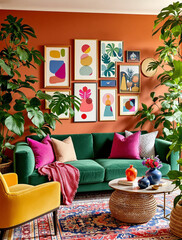 Dopamine Decor Maximalism Interior Design