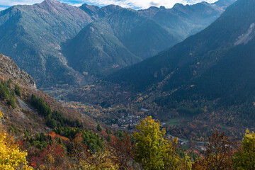 Nel vallone di Colombata (Acceglio-Valle Maira) in un pomeriggio di autunno