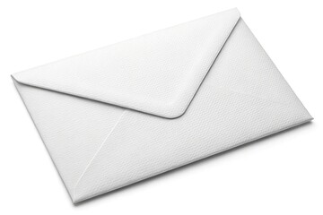 White Envelope Ready for Mailing With a Clean and Simple Design