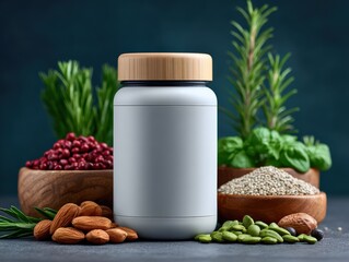 Bottle for Pharmaceutical and Nutraceutical Use