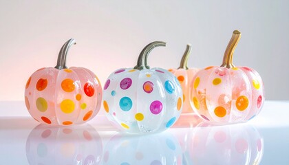 Frozen Polka: Ice Pumpkins as Surreal Art Objects
