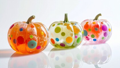 Frozen Polka: Ice Pumpkins as Surreal Art Objects