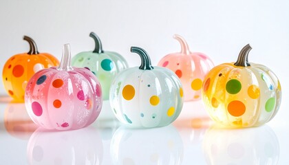 Frozen Polka: Ice Pumpkins as Surreal Art Objects