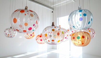 Frozen Polka: Ice Pumpkins as Surreal Art Objects