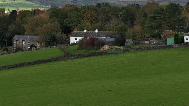 Wind Turbines On The South Pennines Horizon
