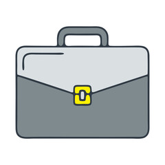 vector folder icon isolated on white background
