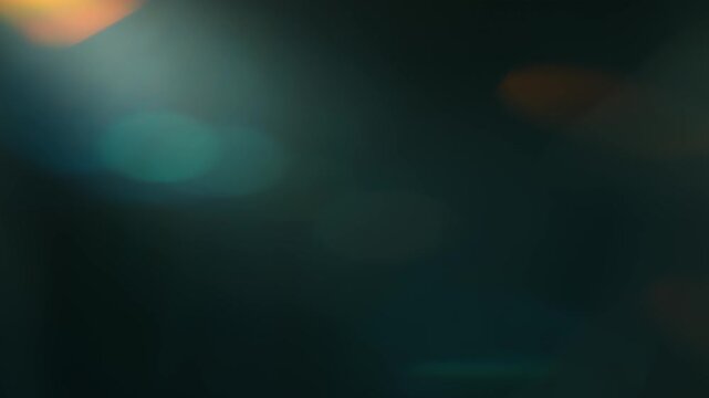 Real Shooted Cinematic Lens Flare Overlay on Black Background at 1000fps Slow Motion.