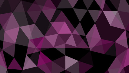 Polygonal Mosaic Background, Geometric Abstract Triangular Illustration	