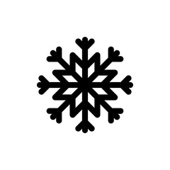 Snow icon vector for web and mobile app. snowflake sign and symbol