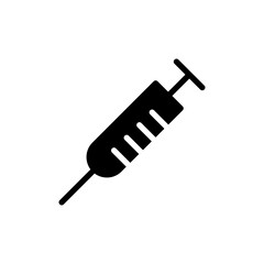 Syringe icon vector for web and mobile app. injection sign and symbol. vaccine icon